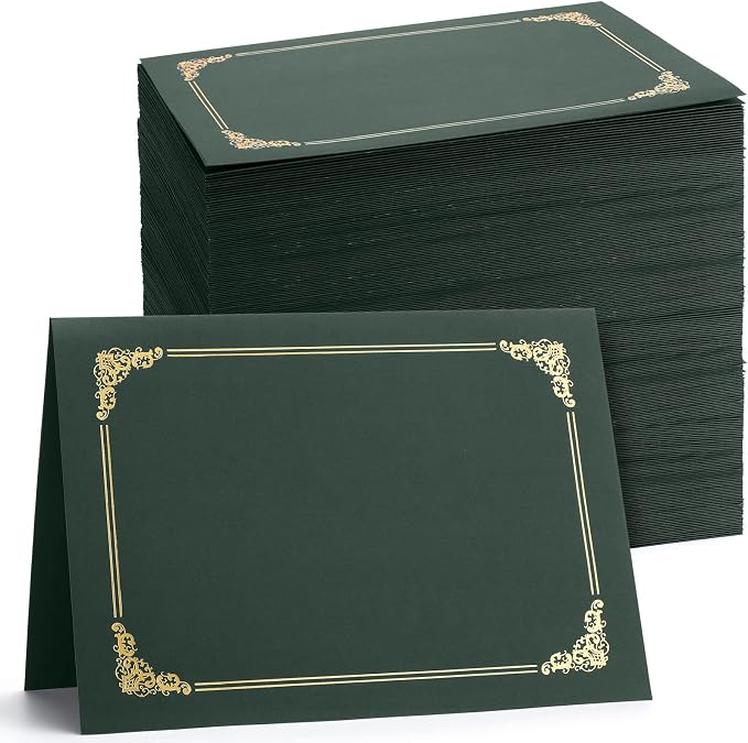 Fainne 80 Pieces Certificate Holders Diploma Holders Document Holder by Fainne