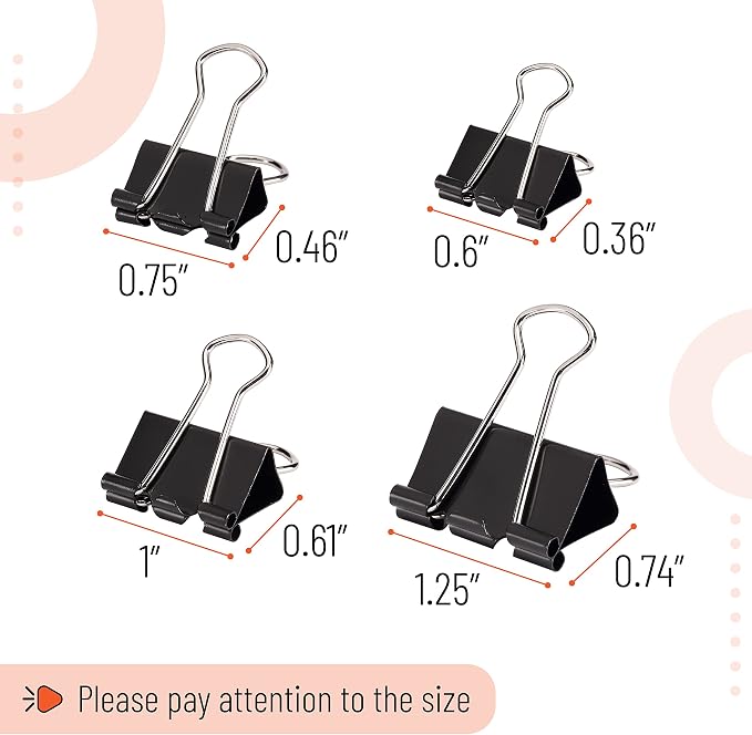 Mr. Pen- Binder Clips, Document Organizing - Image 3