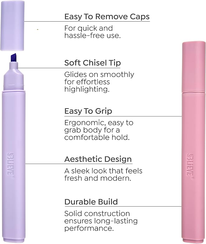 BLIEVE - Aesthetic Highlighters and Gel Pens - Image 6