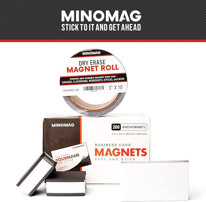 25pcs Magnetic Label Holders 3x5 Inches | C Channel Magnetic Index Card Holder - Image 8