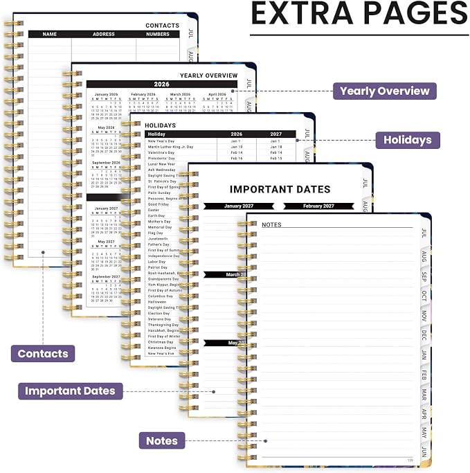 Planner 2026-2027, Monthly and Weekly Academic Planner July 2026 - Image 5