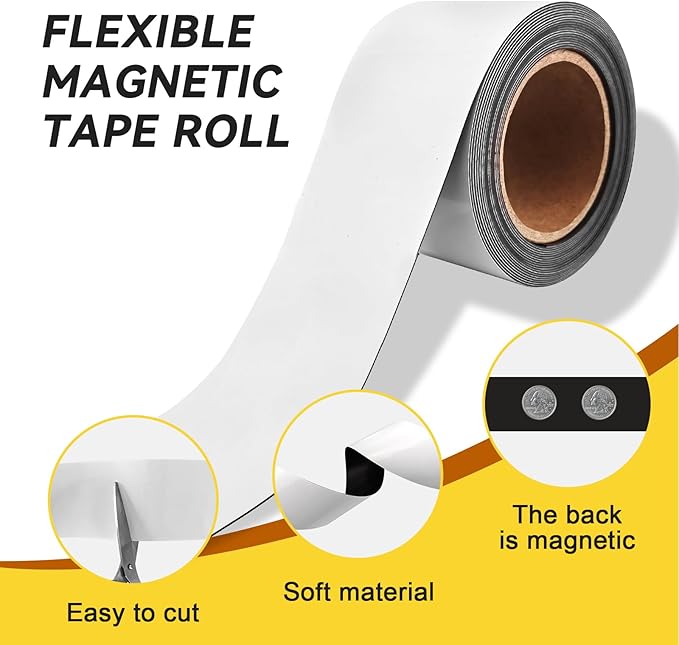 Magnetic Dry Erase Tape, Cabinet Organization - Image 4