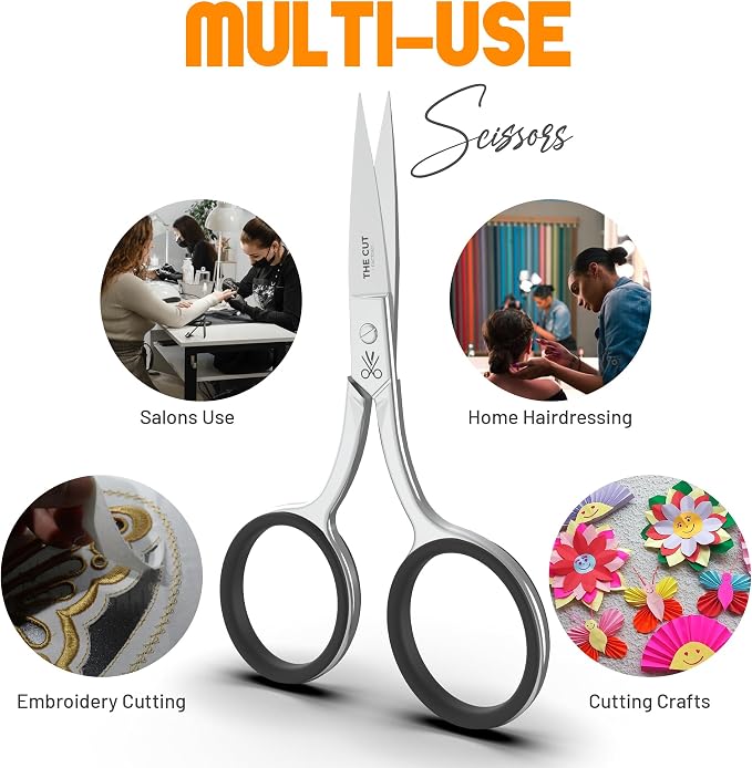 The Cut Factory® Precision Facial Hair Scissor – Premium Stainless Steel - Image 8