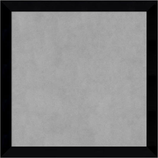 Amanti Art Black Framed Magnetic Board 23x23 Medium Vision Board by AmantiArt