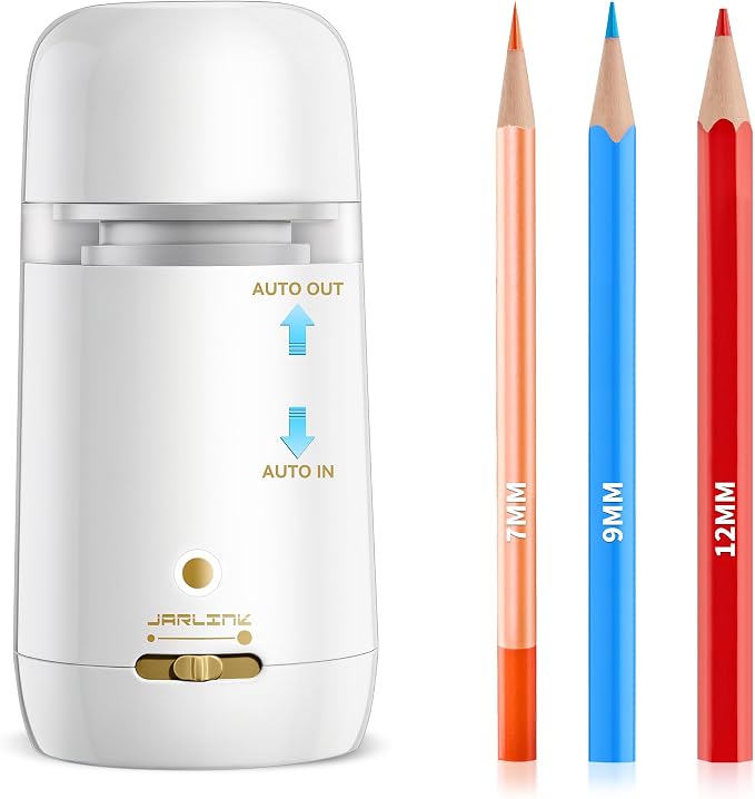 JARLINK Automatic Electric Pencil Sharpener by JARLINK