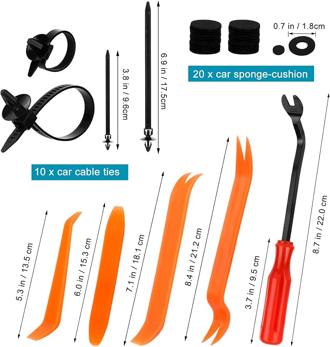 835 PCS Car Push Retainer Clips and Plastic Fasteners Kit - Image 3