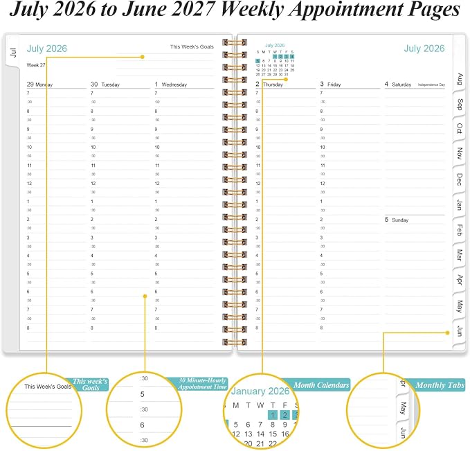 2026-2027 Appointment Book & Planner - Image 3