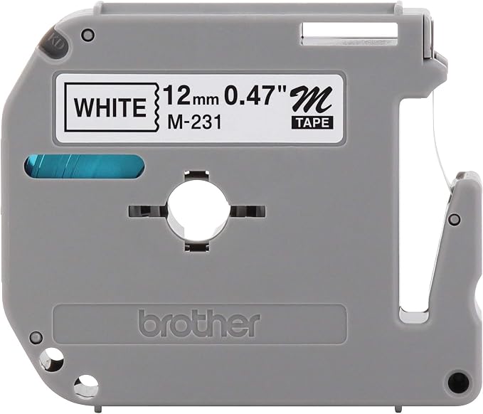 Brother M231 1/2in Labeling Tape by Unknown
