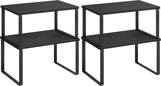 SONGMICS Cabinet Organizer Shelf, Kitchen Storage, Spice Rack, Expandable by Unknown