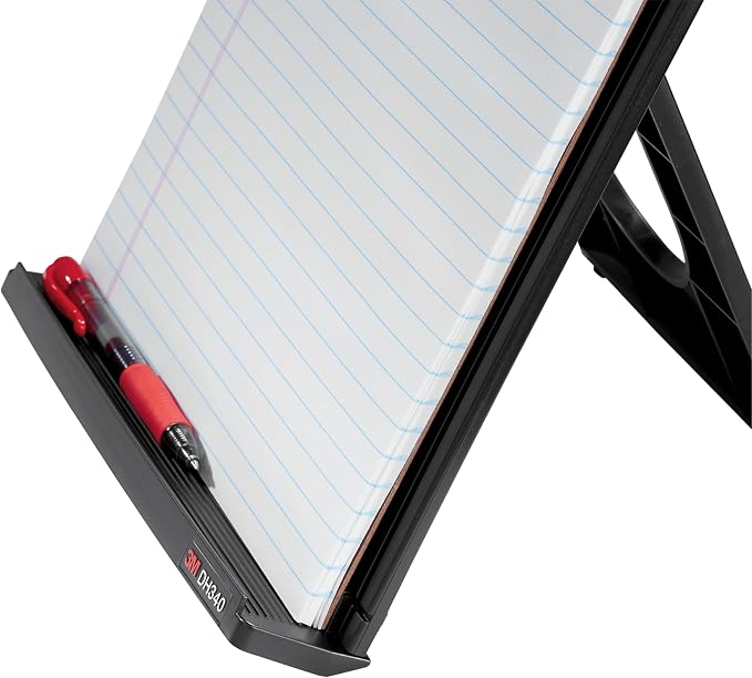 3M Desktop Document Holder Copy Holder, Adjustable Clip Holds Portrait and - Image 8
