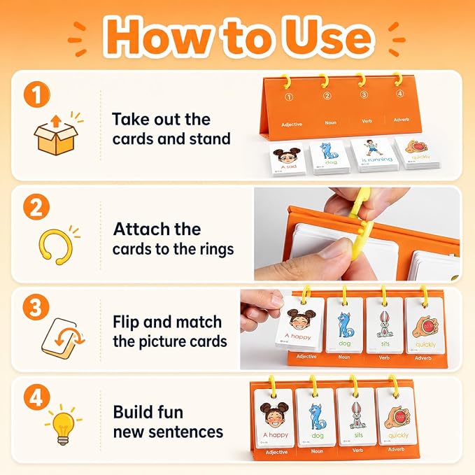 Alened Phonics Flash Cards Sentence Building - Image 6