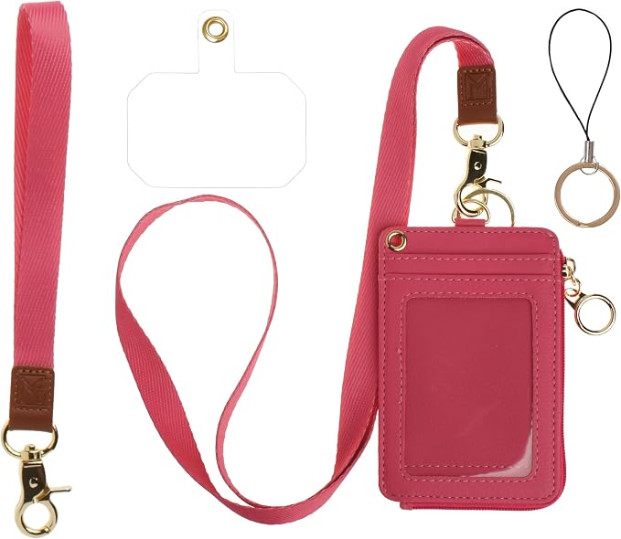 Mondo Designs 2-in-1 ID Badge Holder & Lanyard Wallet by MondoDesigns