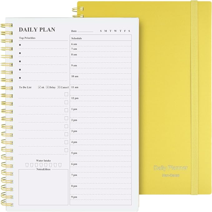 Asten Daily Planner Undated by AstenInc