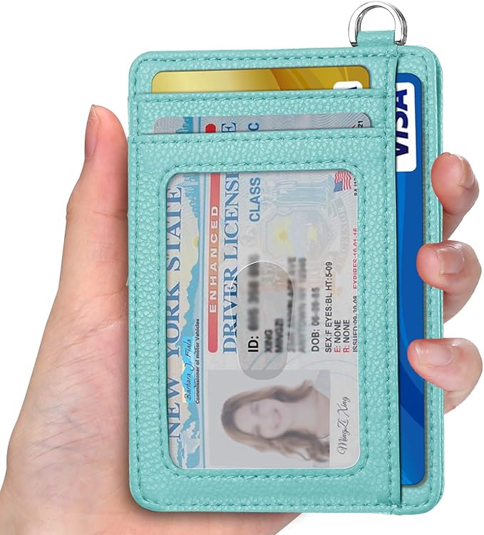 Slim Minimalist Front Pocket Wallet, RFID Blocking Credit Card Holder Wallet - Image 2
