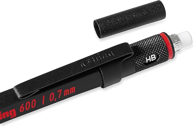Rotring 600 Full-Metal Body Mechanical Pencil - Image 3