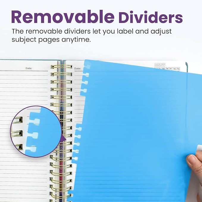 Large Spiral Lined Notebooks for Work - Image 4