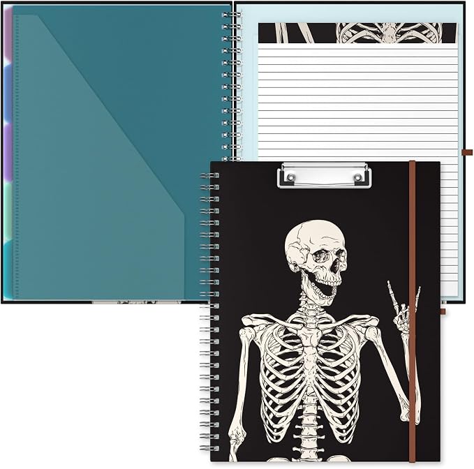 Hongri Clipboard Folio with Refillable Lined Notepad, 8.5 x 11 Folders with by Hongri