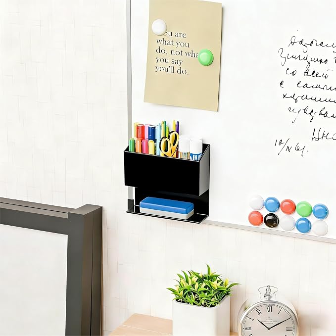Yieach Magnetic Dry Erase Marker Holder - Image 3