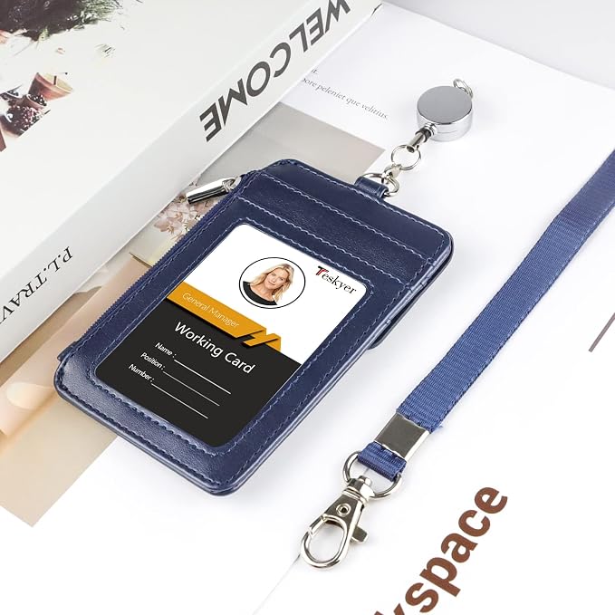 Teskyer Leather Badge Holder - Image 7