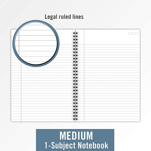 Cambridge Limited Professional Spiral Notebook NEW BUSINESS ADDITION, 3 Pack - Image 4