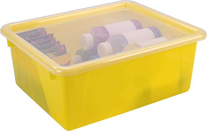 Storex Letter Size Deep Storage Tray – Organizer Bin - Image 9