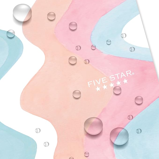 Five Star Spiral Notebook + Study App, 2 Pack, 1 Subject, Wide Ruled, 80 Sheets - Image 6