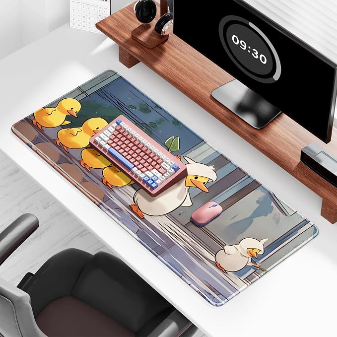 Auhoahsil Ultra Large Gaming Mousepad, XXL Extended Full Size Desktop Matt - Image 2