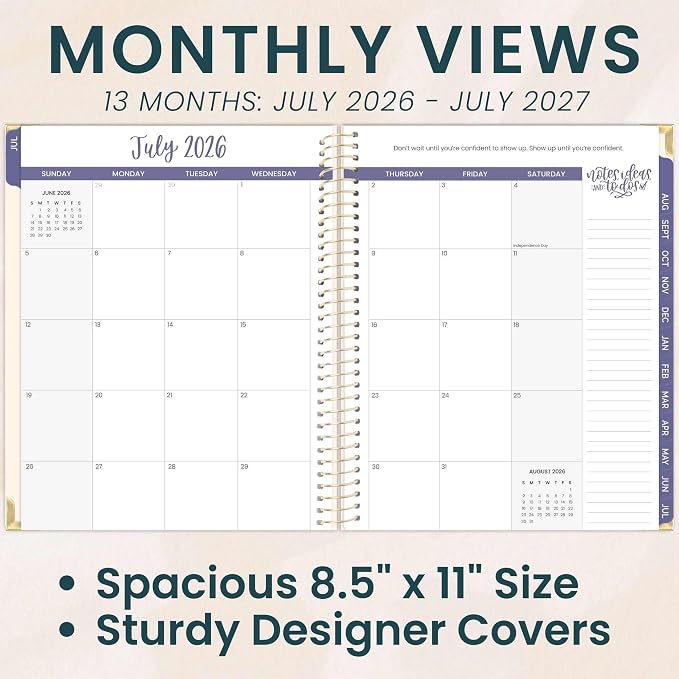 bloom daily planners HARDCOVER Planner 2026-2027 Academic Year - Image 3