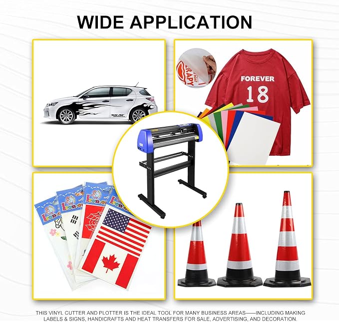 VEVOR Vinyl Cutter 28 Inch Vinyl Cutter Machine - Image 9