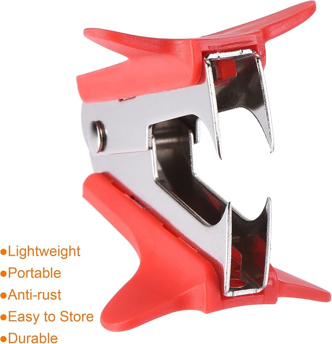 MECCANIXITY Staple Remover Tools, Staplers Puller Steel Jaw - Image 4