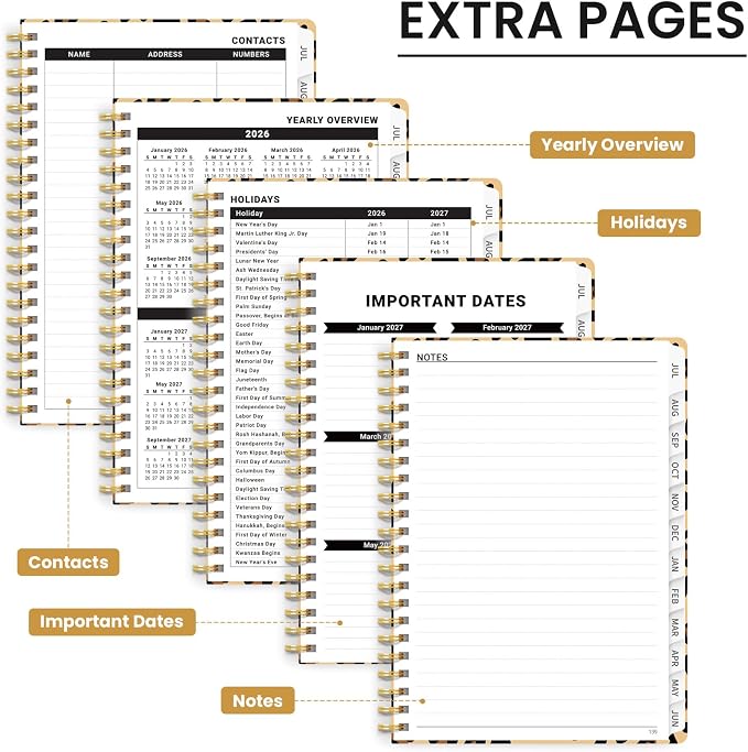 Planner 2026-2027, Monthly and Weekly Academic Planner July 2026 - Image 5