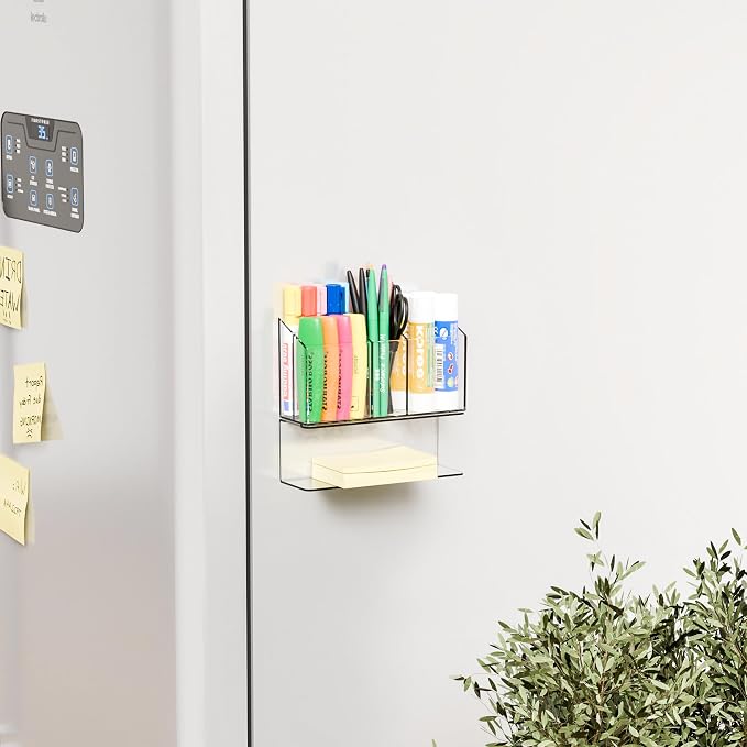 Yieach Clear Magnetic Dry Erase Marker Holder - Image 5