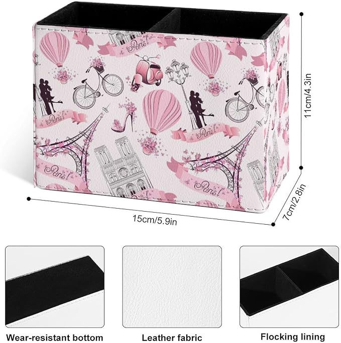 Famame Romantic Paris Eiffel Tower Pencil Holder - Image 3