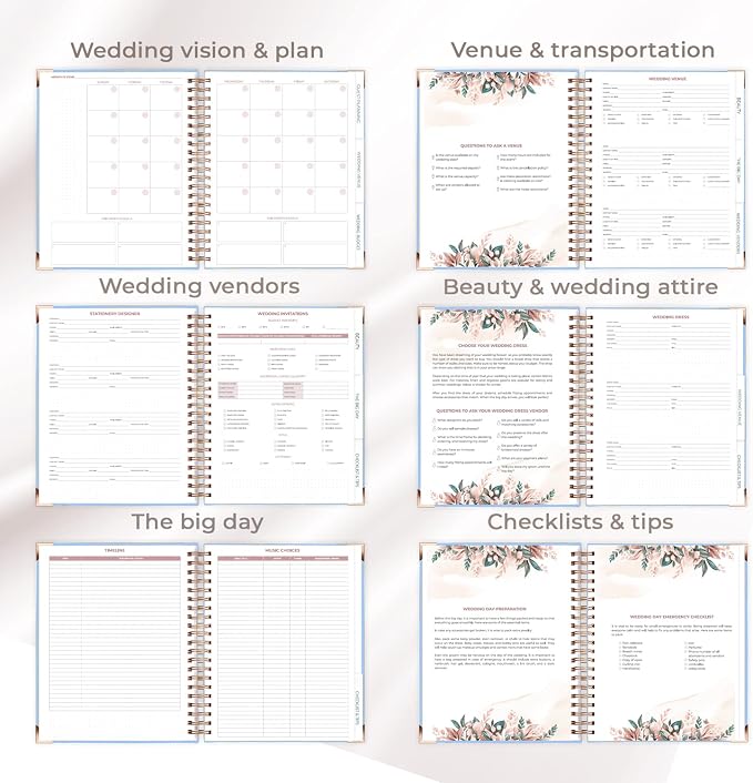 Clever Fox Wedding Planner – Notebook Organizer - Image 7
