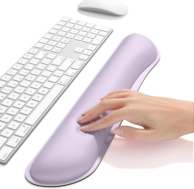 Dapesuom Enlarge Keyboard Wrist Rest, Cute Memory Foam Keyboard Wrist Cushion - Image 5