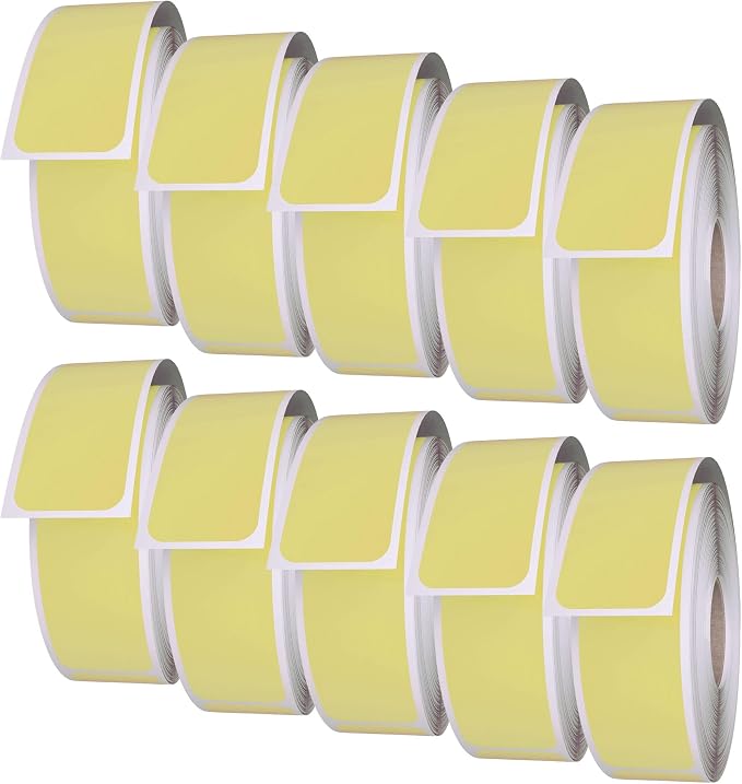 Royal Green Rectangular Color-Coding Labels 3x1-20 Sticker Rolls by RoyalGreen