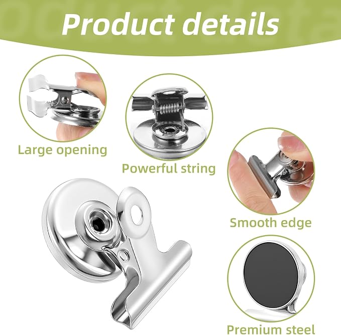 80 Pack Strong Magnetic Clips - Image 3