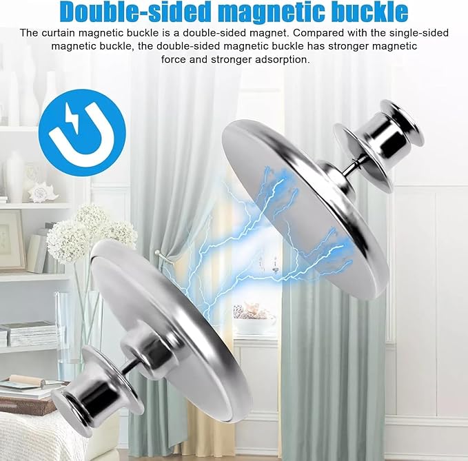 20 Pairs Magnetic Curtain Clips - Image 4