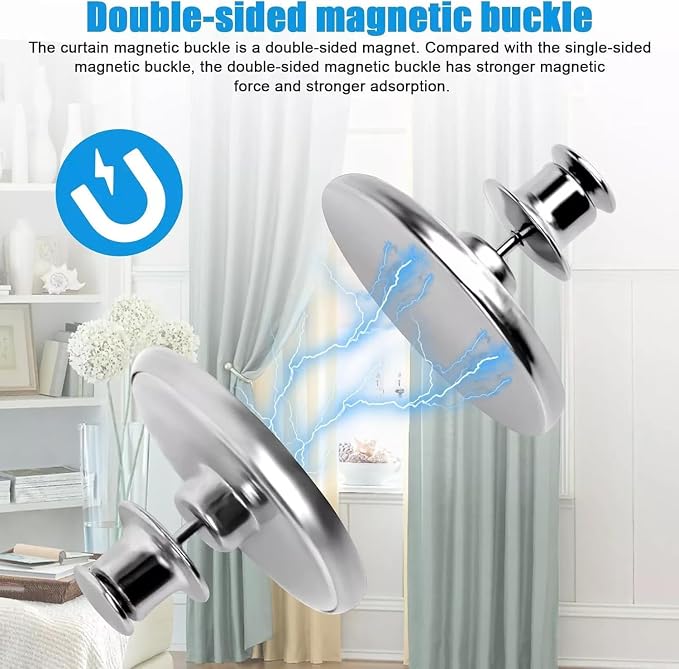 30 Pairs Magnetic Curtain Clips - Image 4