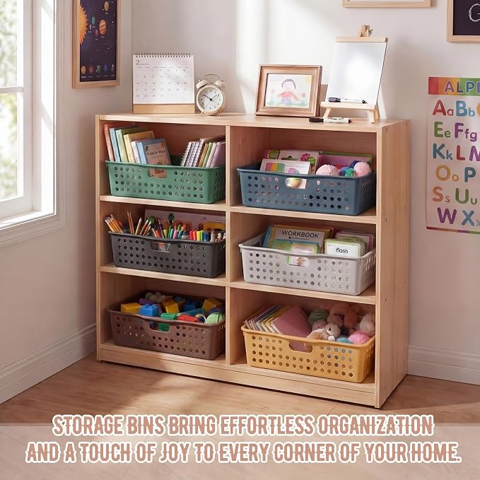 Geetery 6 Pack Classroom Storage Baskets - Image 4