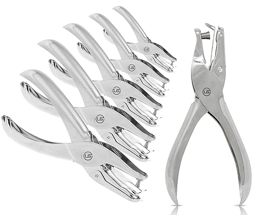 Single Hole Punch 6 PK Hole Puncher by UltimateStationery