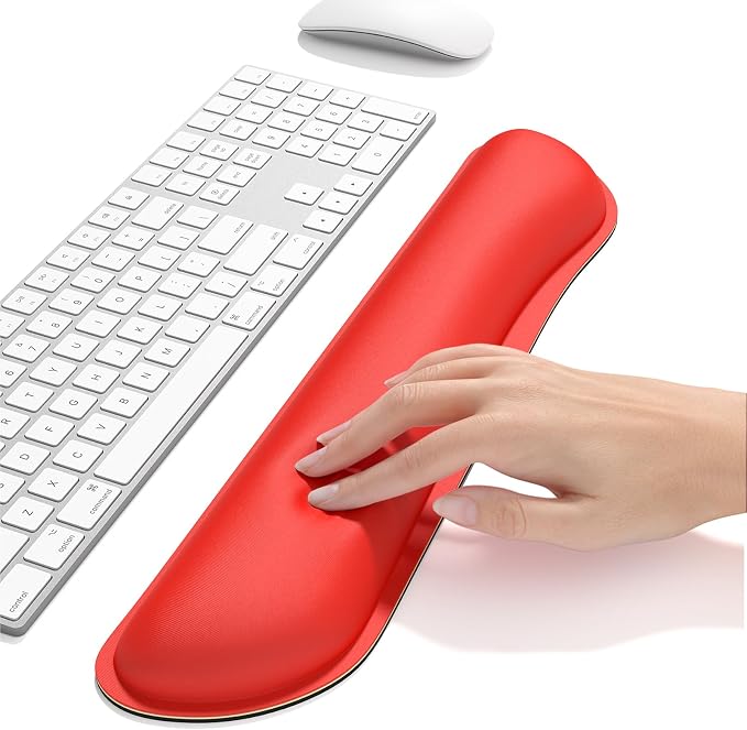 Dapesuom Enlarge Keyboard Wrist Rest, Cute Memory Foam Keyboard Wrist Cushion - Image 5