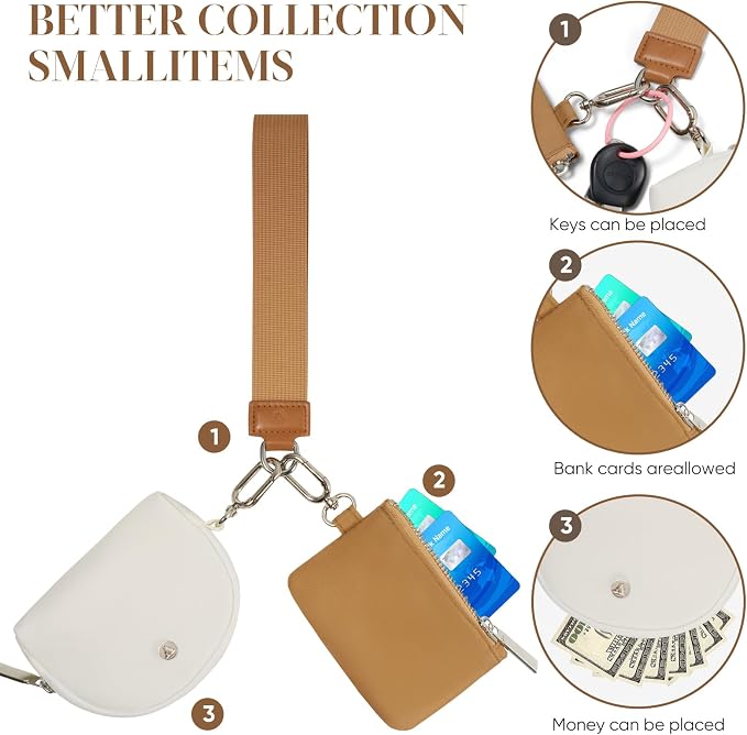 VUTUXA KeyChain Wallet Wristlet - Image 5