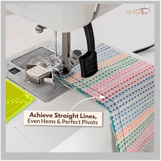 Madam Sew Seam Allowance Ruler & Magnetic Seam Guide - Image 6