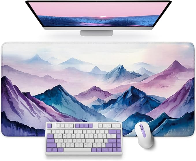 Large Mouse Pad for Desktop, Cute Desk Mat Pad Protector for Work & Gaming by Zapdesk