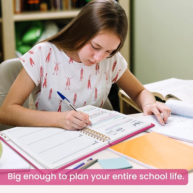 8.5" x 11" Academic Planner 2026-2027, Weekly & Monthly Calendar Planner Book - Image 6