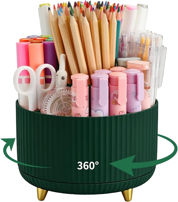 Camelmother 360°Rotating Pen&Pencil Holder by Camelmother
