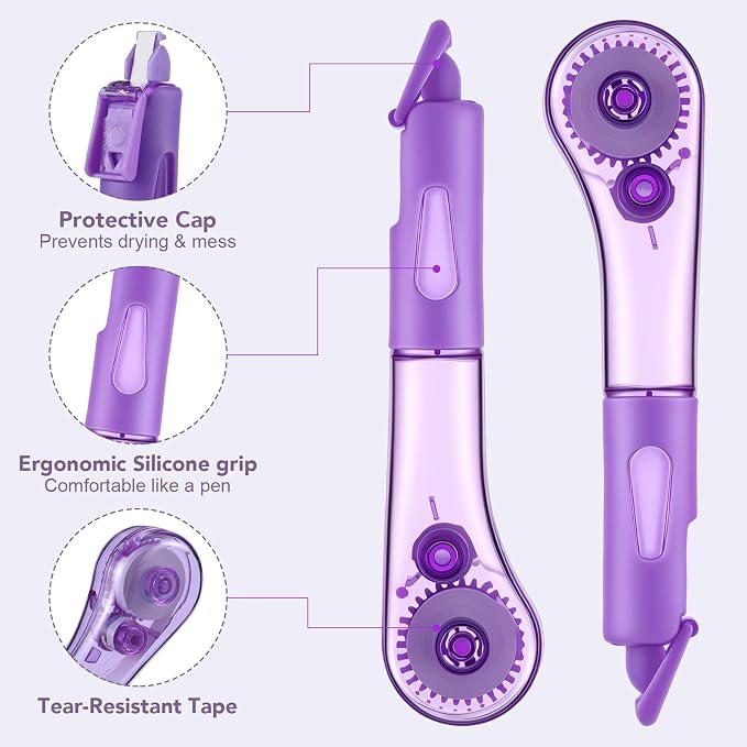 BESARME 10 Pack Correction Tape Pen, Correction Pens Prizes - Image 4
