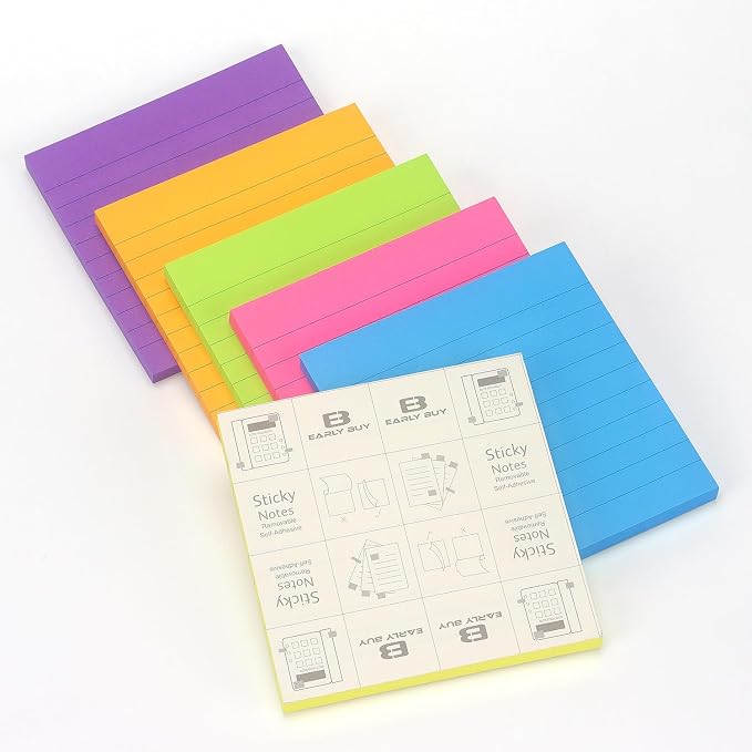 Early Buy Lined Sticky Notes - Image 6