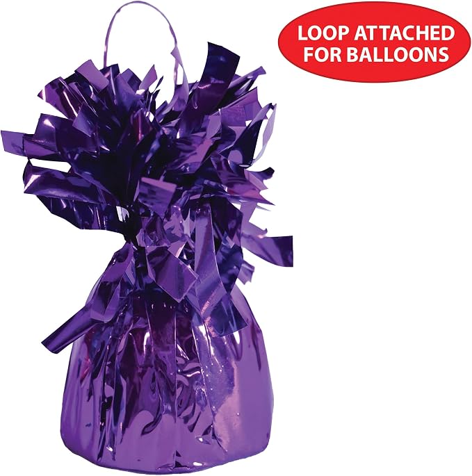 Beistle Metallic Wrapped Balloon Weight – 12 Pack, Party Decoration Accessories - Image 6